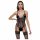 Cottelli - Suspender Lace Open Body (Black)