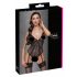 Cottelli - Suspender Lace Open Body (Black) - M