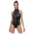 Cottelli Party - Snake Print Bodysuit (Black)  - L