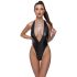 Cottelli Party - Deep Plunge Bodysuit (Black) 