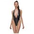 Cottelli Party - Deep Plunge Bodysuit (Black) - M