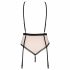 Obsessive Lilines - Garter Bodysuit (Pink)  - L/XL