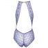 Kissable - Halter Lace Bodysuit (Purple)