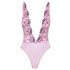 Kissable - Pink Rosette Embroidered Bodysuit 