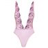 Kissable - body with rose embroidery (pink)