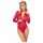 Cottelli - snake print bodysuit (red) - M