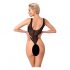 Noir - Transparent Bodysuit (Black) 