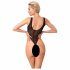 Noir - Transparent Bodysuit (Black) 