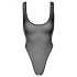 Noir - Transparent Bodysuit (Black) 