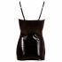 Cottelli - Glossy Dress with Corset (Black)  - M