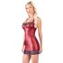 Cottelli - Shiny Mini Dress (Red) 