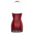 Cottelli - Shiny Mini Dress (Red) 