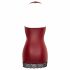 Cottelli - Shiny Mini Dress (Red) 