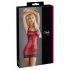 Cottelli - Shiny Mini Dress (Red)  - M