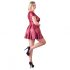 Cottelli Plus Size - A-Line Mini Dress (Burgundy) 