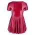 Cottelli Plus Size - A-Line Mini Dress (Burgundy)