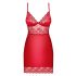 Obsessive Lovica - Lace Nightwear with Thong (Red) 