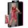 Cottelli Party - Zippered, Sleeveless Shiny Mini Dress (Red) - M