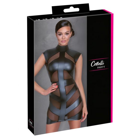 Cottelli - Shiny Bodycon Dress (Black) 