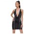 Cottelli Party - snake print dress (black)