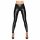 Noir - Long, Shiny Leggings (Black) - M