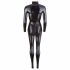 Cottelli - Glossy Long Sleeve Party Jumpsuit (Black) 