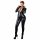 Cottelli Plus Size - Shiny Long Sleeve Party Jumpsuit (Black) 