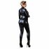 Cottelli Plus Size - Shiny Long Sleeve Party Jumpsuit (Black)  - 2XL