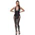 Cottelli Party - Halterneck Corset Jumpsuit (Black) 