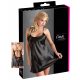 Cottelli - Satin Negligee (Black) 