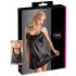 Cottelli - Satin Negligee (Black) - M