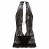 Cottelli - Lace Mini Dress with Choker (Black) 