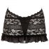 Cottelli - Black Lace Halterneck Mini Dress - M