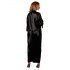 Cottelli - Satin Robe (Black) 