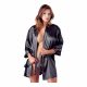 Cottelli - Satin Lace Short Kimono (Black) 