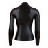 Cottelli - Shiny Long-Sleeve Women's Top (Black) 