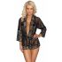 Kissable - Short Robe (Black) 