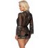 Kissable - Short Robe (Black)  - L/XL