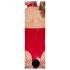 Black Level - Open Halterneck Body (Red) - S