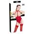 Black Level - Open Halterneck Body (Red) - XXL