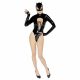 Black Velvet - Long Sleeve Batwoman Bodysuit (Black) 