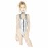 Black Level - Silver Halterneck Bodysuit  - M