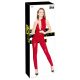 Red Zippered Sleeveless Jumpsuit - Black Level 