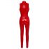 Black Level - Sleeveless Zip Jumpsuit (Red)