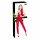 Black Level - Sleeveless Zip Jumpsuit (Red) - S