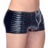 Black Level - Ribbed Zip Men's Shorts (Black) 