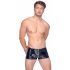 Black Level - Ribbed Zip Men's Shorts (Black) 