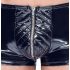 Black Level - Ribbed Zip Men's Shorts (Black) 