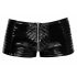 Black Level - Ribbed Zip Men's Shorts (Black)  - M