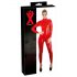 LATEX - Women's Long-Sleeve Bodysuit (Red)